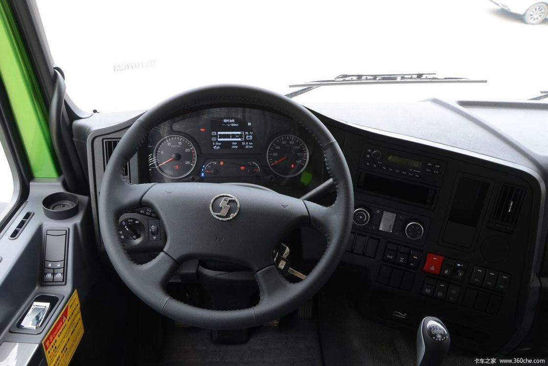 460hp 8*4 Χρησιμοποιούμενο φορτηγό απορριμμάτων για μηχανική μεταφορά Ανταγωνιστική και ανθεκτική
