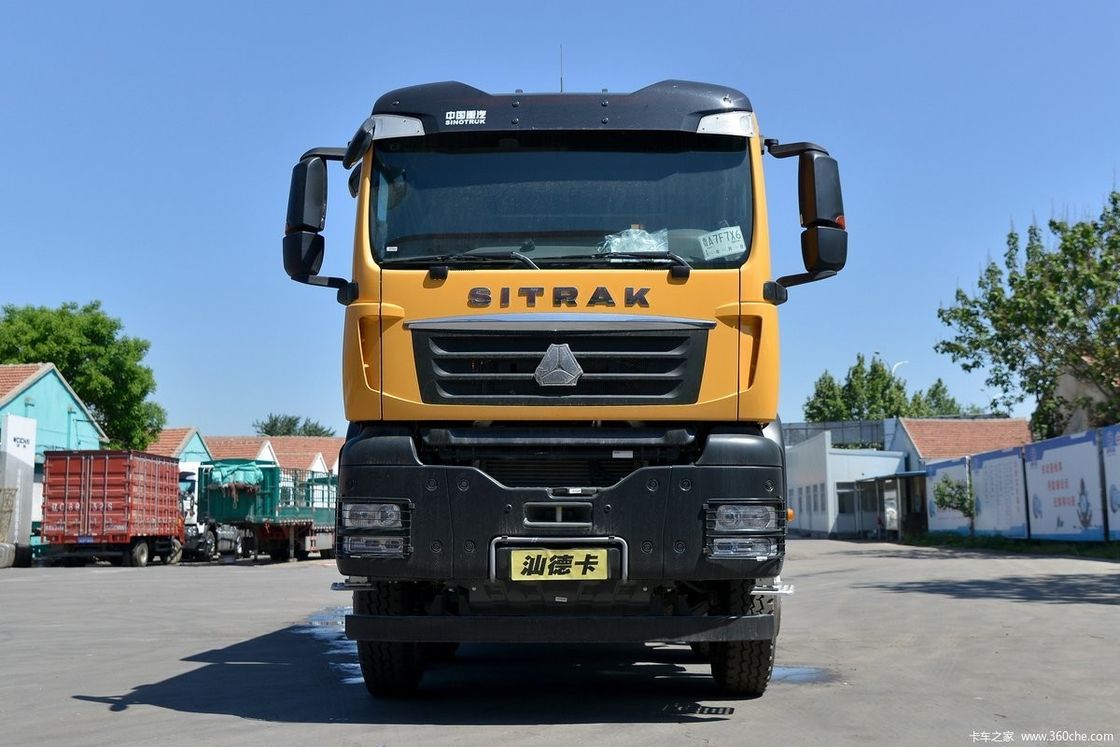 SITRAK G7W 400HP βαρύ φορτηγό σκουπιδοφόρο φορτηγό σκουπιδοφόρο με χωρητικότητα κινητήρα 8L