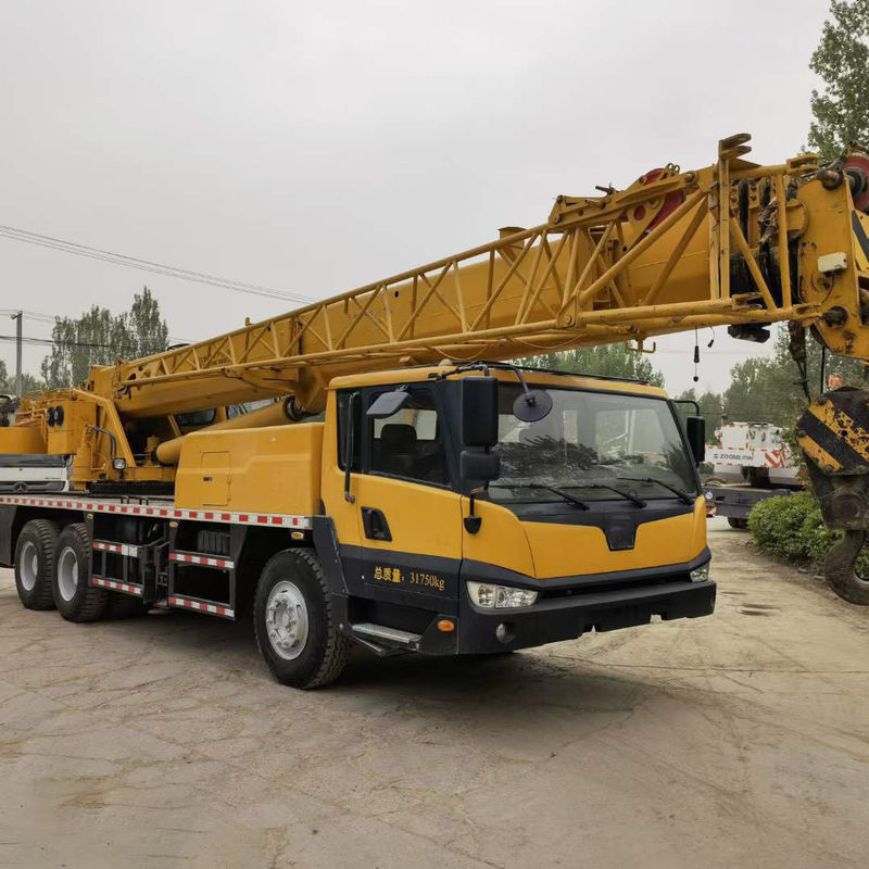 QY25K-I 25 τόνων 35 τόνων Χρησιμοποιούμενος γερανό φορτηγού με υδραυλικό τηλεσκοπικό αρθρωτό βραχίονα εκτοξευτή