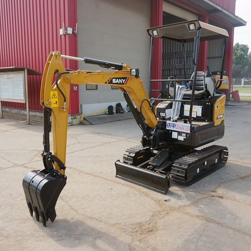 1850kg 1 τόνος SY16C Mini Excavator με κινητήρα Yanmar και μοναδικό σημείο πώλησης