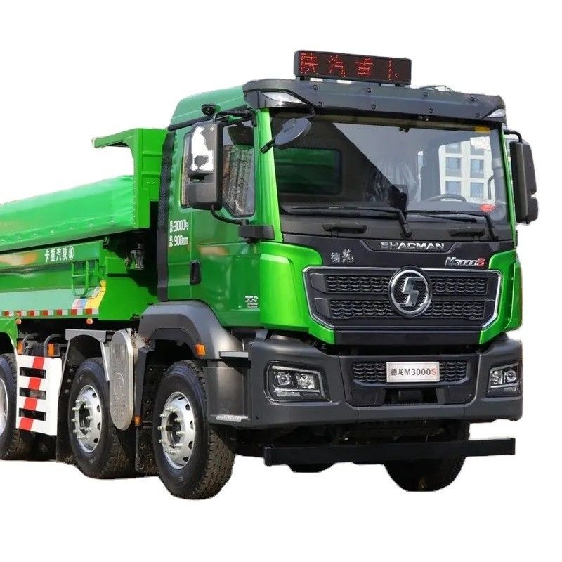 6x4 400HP Shacman Dump Truck με χωρητικότητα κινητήρα 8L και 12.00R20 ελαστικά 18PR