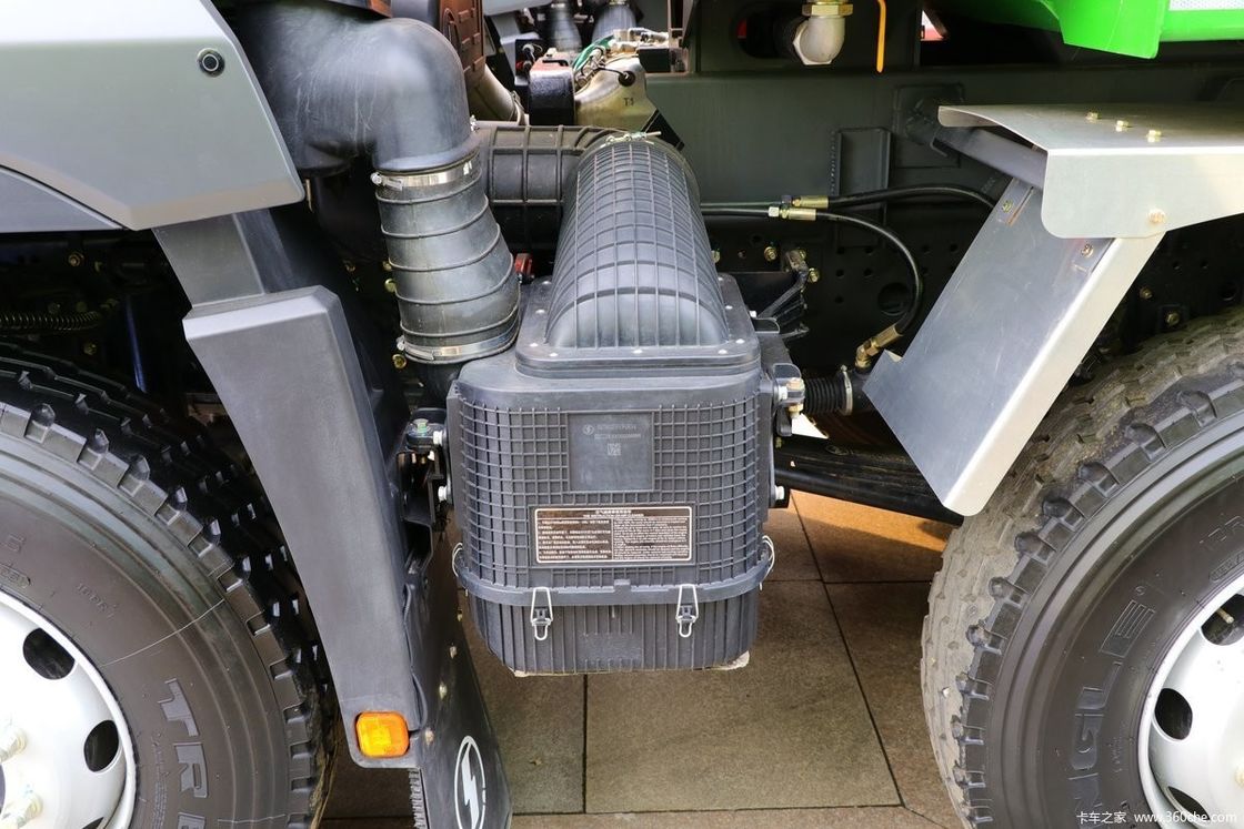 6x4 400HP Shacman Dump Truck με χωρητικότητα κινητήρα 8L και 12.00R20 ελαστικά 18PR