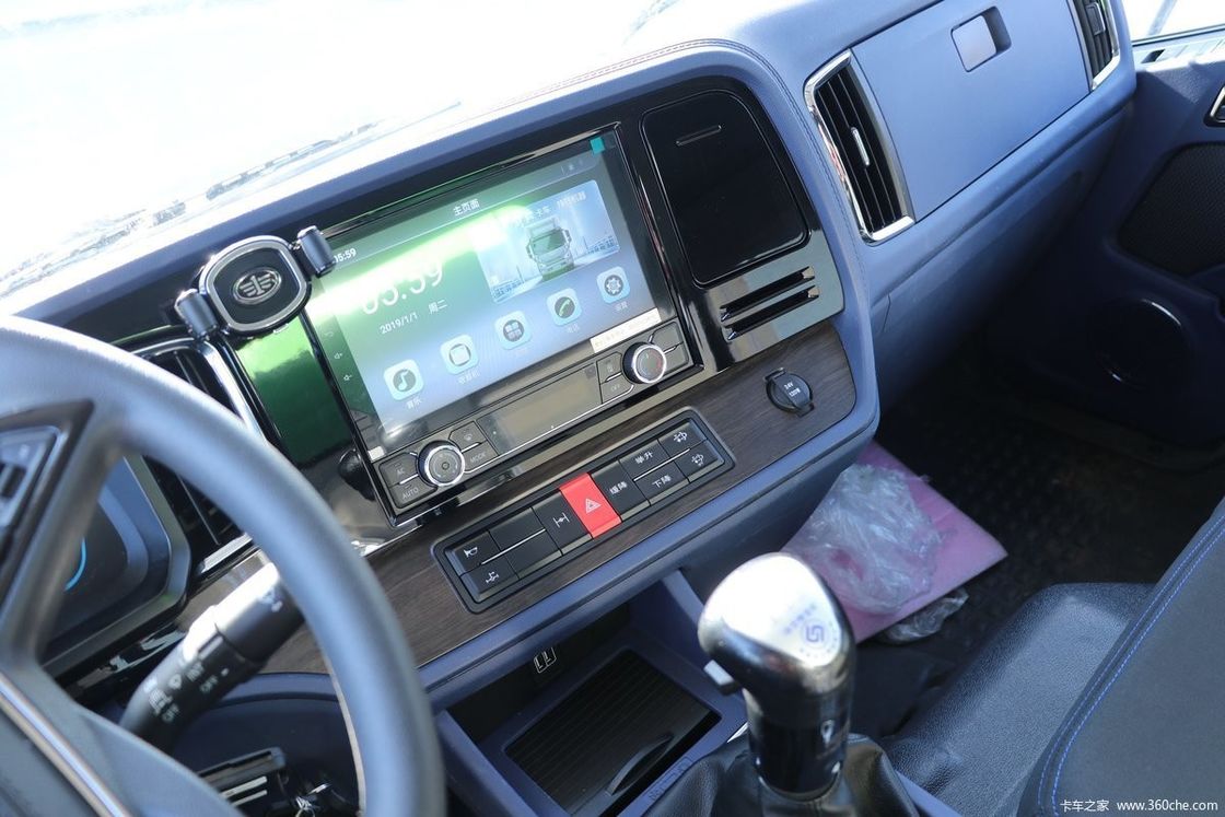 200HP FAW 4x2 φορτηγό βυθό με χειροκίνητη μετάδοση και δεξαμενή καυσίμου μεγάλης χωρητικότητας