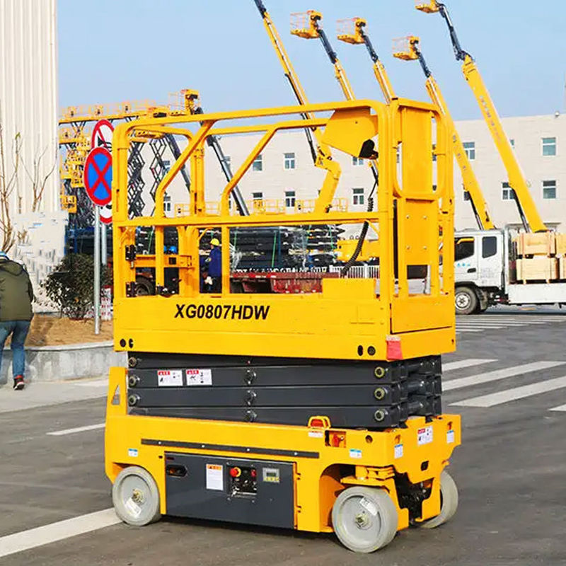 Μεταφορτωτές ανελκυστήρες ψαλίδι 1550 kg Μεταφορτωτές ηλεκτρικές πλατφόρμες εργασίας