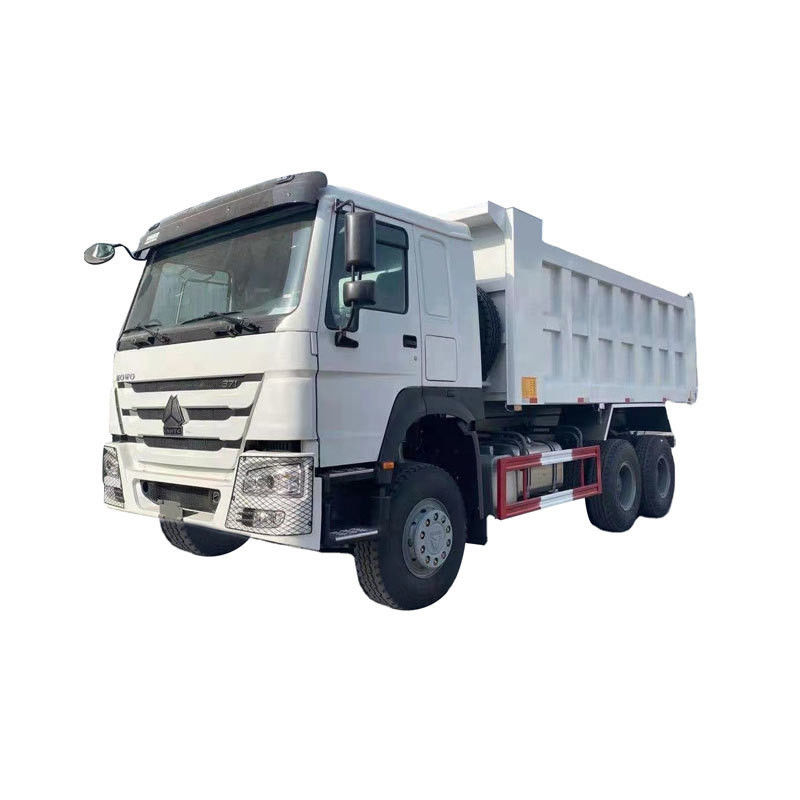 Κανονικό κάθισμα οδηγού βαρύ φορτηγό Sino Sinotruk Howo 371hp 6x4 8x4 Tipper χρησιμοποιημένα φορτηγά σκουπιδιών