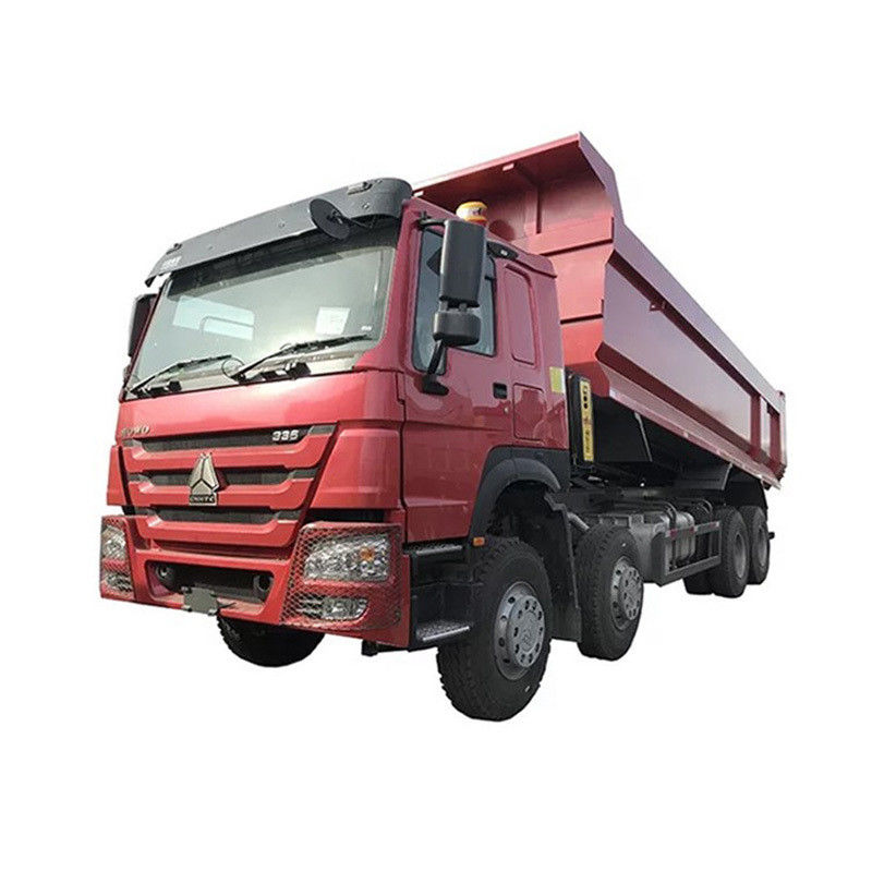 HOWO Sinotruck 8*4 Drive Dump Truck για Μηχανικές Μεταφορές Εγχειρησιακό κλιματιστικό