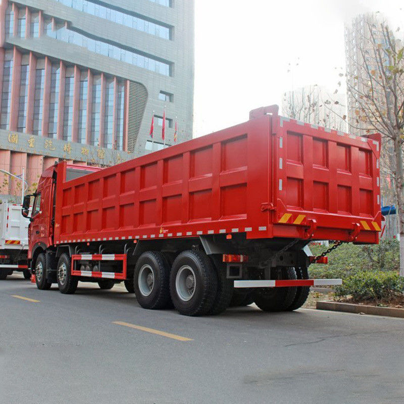 HOWO Sinotruck 8*4 Drive Dump Truck για Μηχανικές Μεταφορές Εγχειρησιακό κλιματιστικό