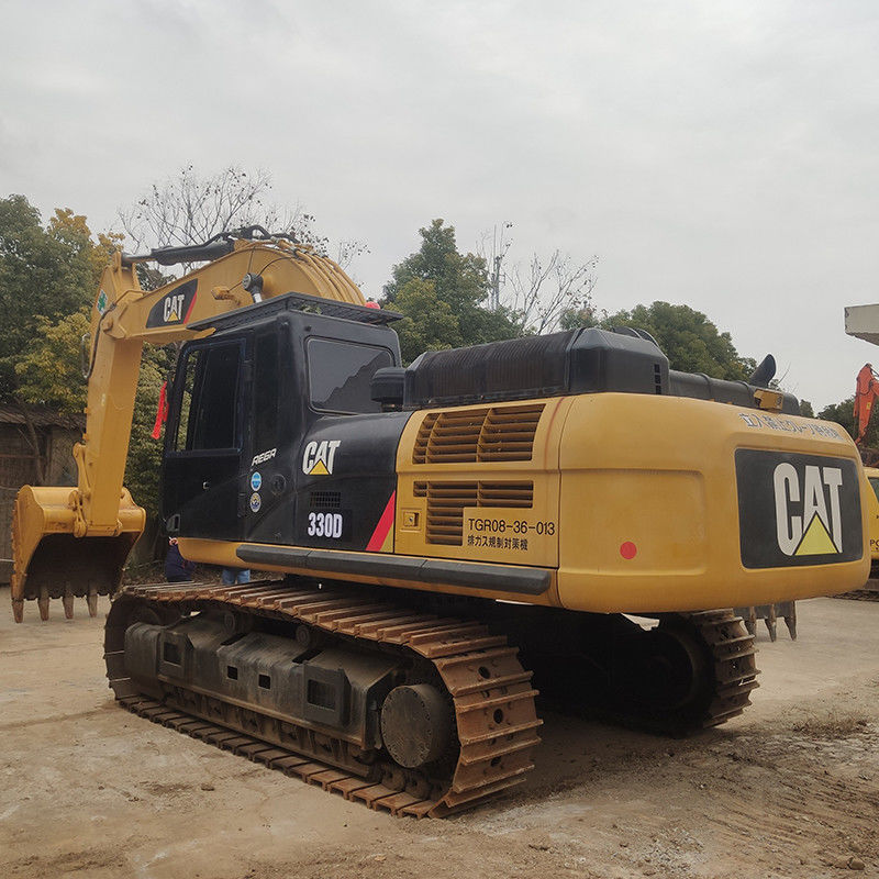 1.4-2.0m3 χωρητικότητα κουβάς CAT 330D εξορυκτής 33 τόνους βάρος μηχανής για τη βαριά βιομηχανία