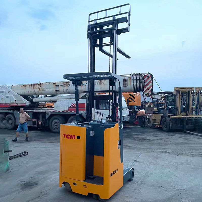 Καλή κατάσταση Χρησιμοποιούμενο 1000kg ηλεκτρικό φορτηγό TCM 3ton χωρητικότητα με ηλεκτρική ισχύ κινητήρα