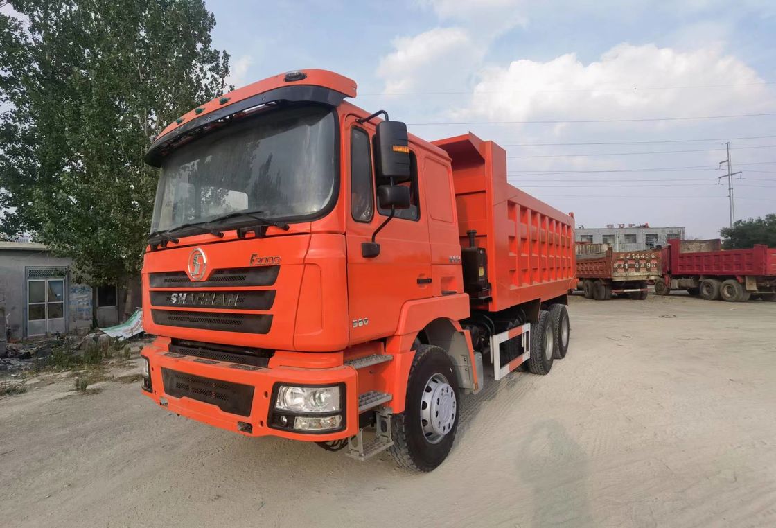 380HP Shacman F3000 8X4 12 ελαστικά 40 τόνων Χρησιμοποιούμενο φορτηγό με 10 προχωρήσεις