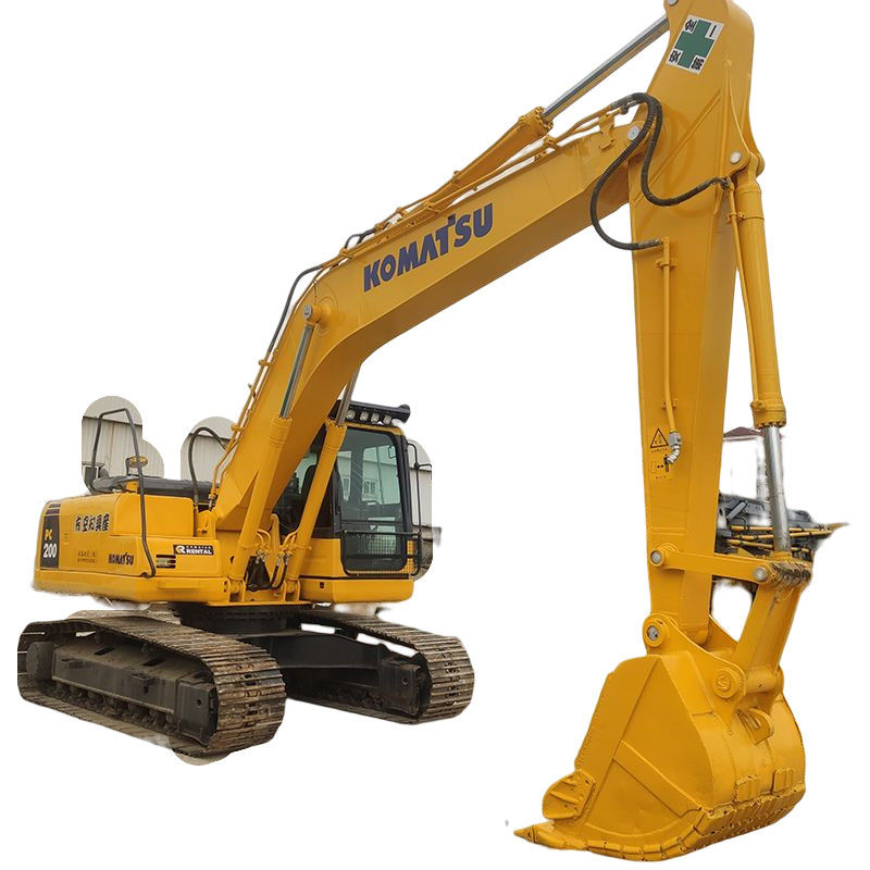 Χρησιμοποιούμενος εξορυκτής Komatsu PC200-8 υδραυλικός εξορυκτής 22 τόνων άλλο υδραυλικό αντλία