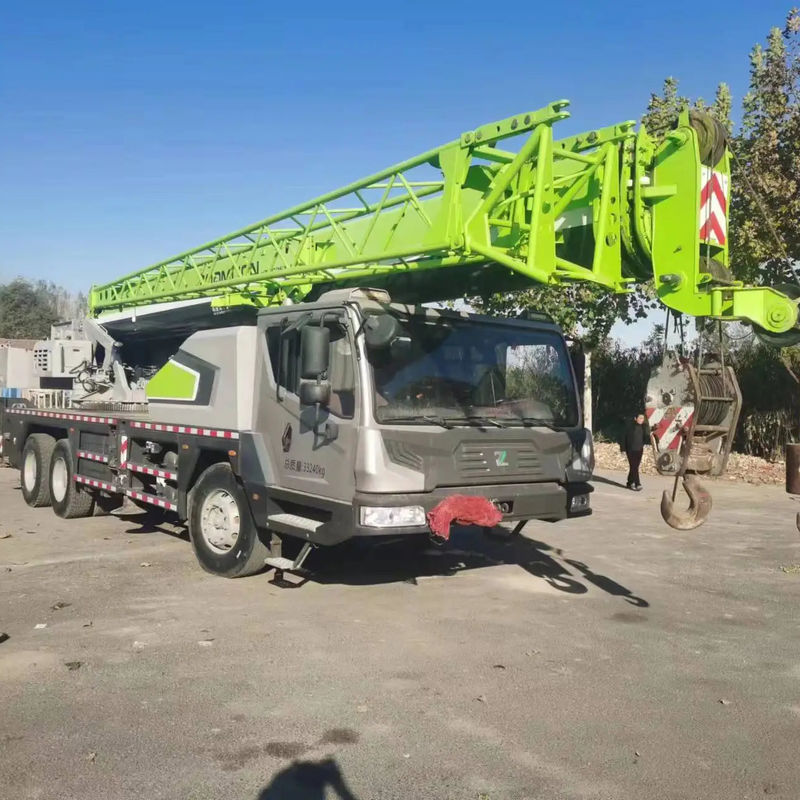 Καλό καραβάνι φορτηγών Zoomlion 25 τόνων με πράσινο σχεδιασμό και μέγιστη ταχύτητα λειτουργίας 80 km/h