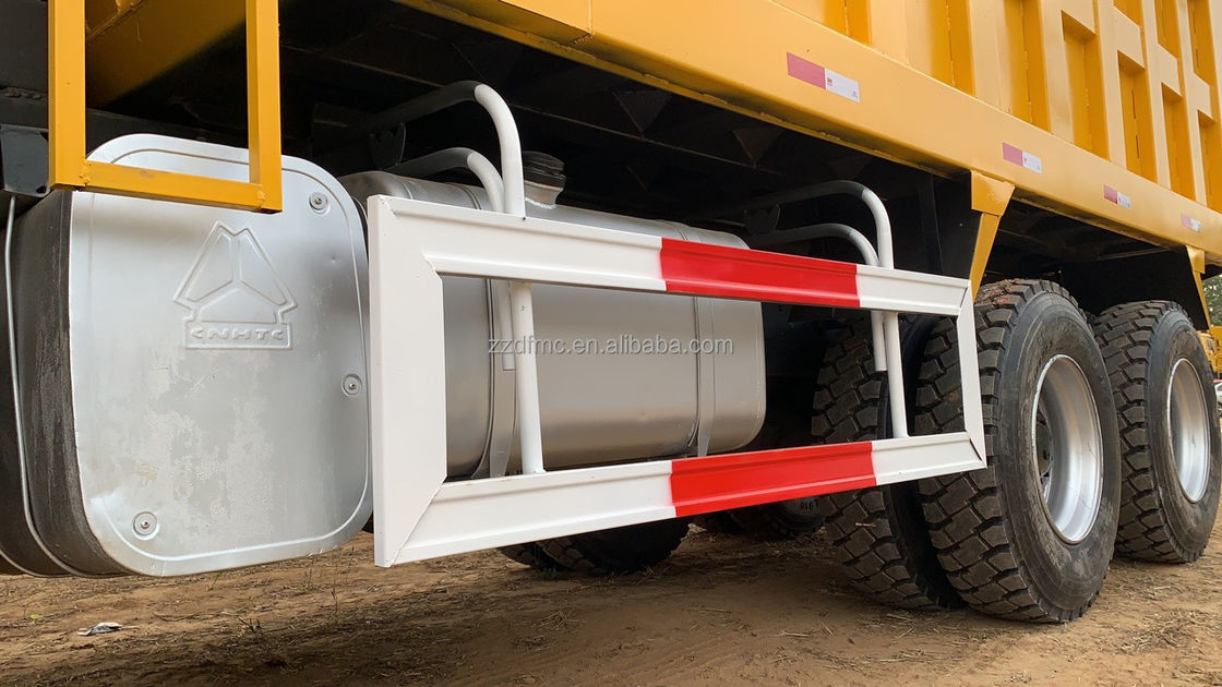 Χειροκίνητο κλιματιστικό 28T 10 ελαστικά Shacman Dump Truck για την κατασκευή 6x4 420HP και μεταχειρισμένα