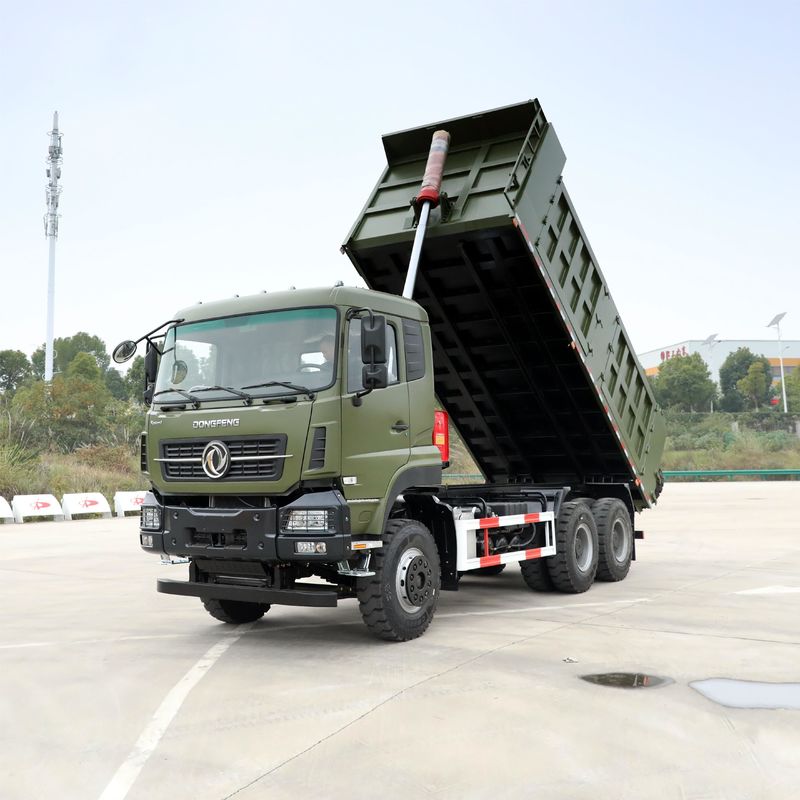 Ντονγκ Φονγκ Πράσινο 6*4 RHD 430HP Τρακ Νταμπ Τίπερ πίσω κάμερα υψηλής χωρητικότητας φορτίο 21-30T