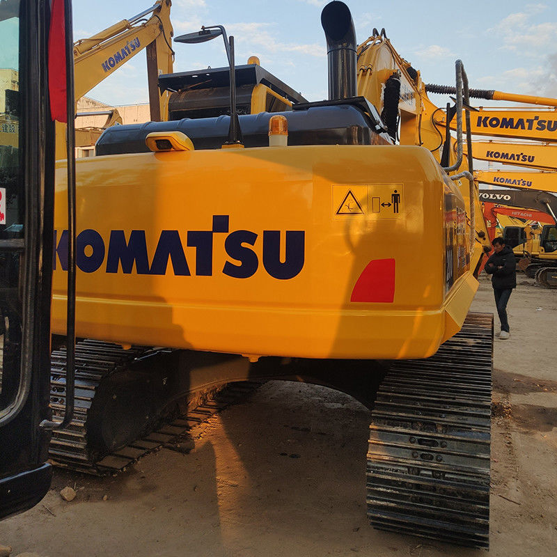 2017 Χρησιμοποιούμενος εξορυκτής Komatsu PC200 εξορυκτής 20 τόνων Crawler εξορυκτής με πρωτότυπο κινητήρα