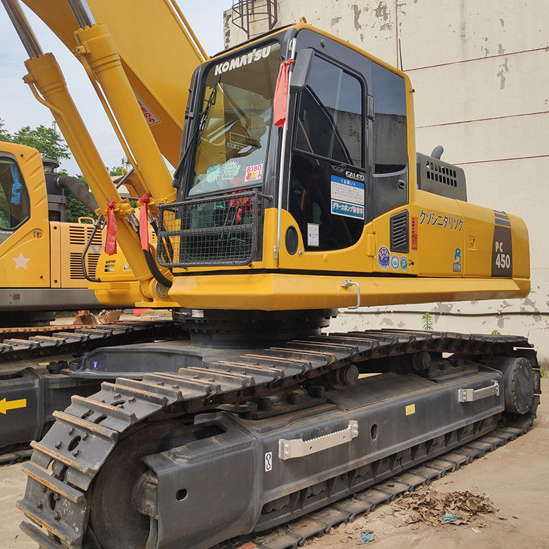 2016-2020 Χρησιμοποιούμενη Komatsu PC450-8 Μεγάλη σκάφτρα 45 τόνων με άλλη υδραυλική αντλία