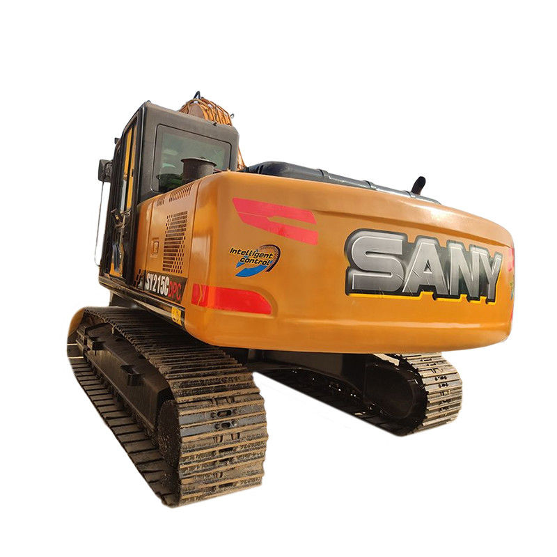 21.5 τόνων Sany 215C Crawler Excavator που τροφοδοτείται από άλλη υδραυλική αντλία για την κατασκευή
