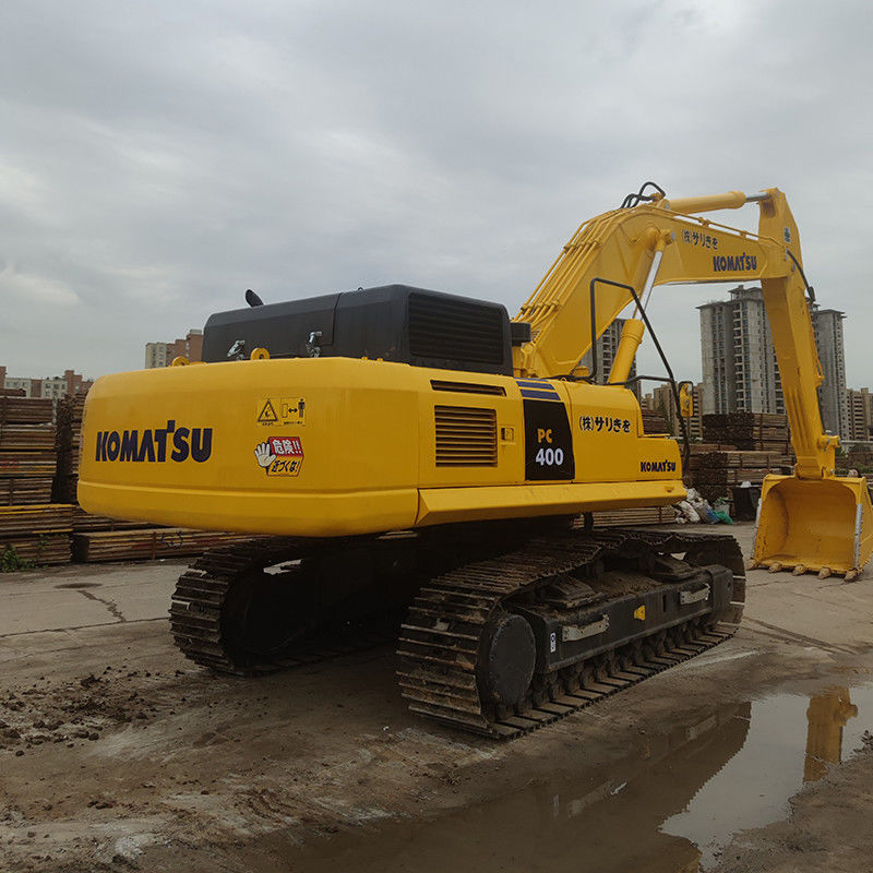 40 τόνων Excavator Crawler Χρησιμοποιείται στην Ιαπωνία Excavator Komatsu PC400-8 με και αρχικό κινητήρα