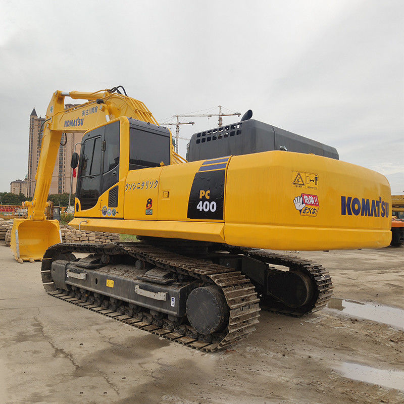 40 τόνων Excavator Crawler Χρησιμοποιείται στην Ιαπωνία Excavator Komatsu PC400-8 με και αρχικό κινητήρα