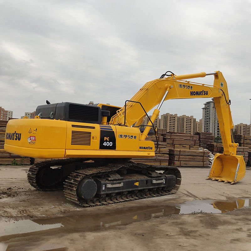 40 τόνων Excavator Crawler Χρησιμοποιείται στην Ιαπωνία Excavator Komatsu PC400-8 με και αρχικό κινητήρα
