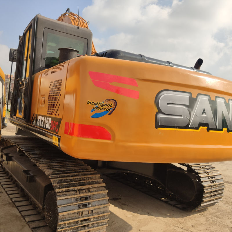 Χρησιμοποιημένη μηχανή Sany 215C Excavator Digger με 21 τόνους και βάρος 21900 KG
