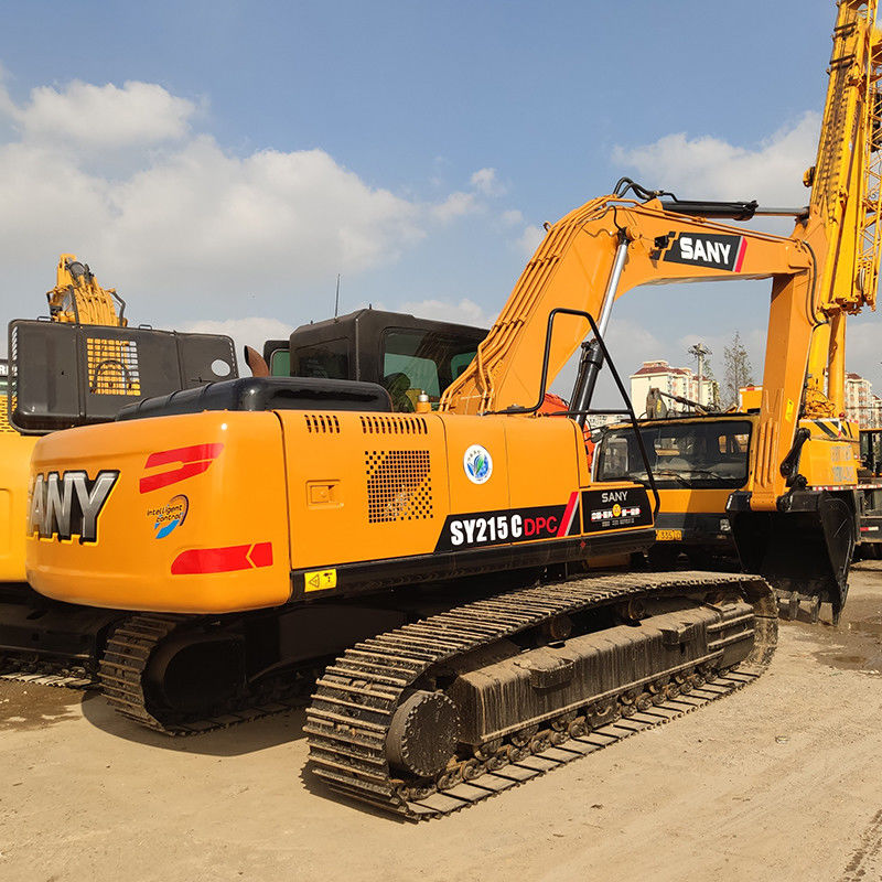 Η Sany SY215C Digger Excavator Yanmar Bucket Crawler Excavator Machine για επαγγελματίες