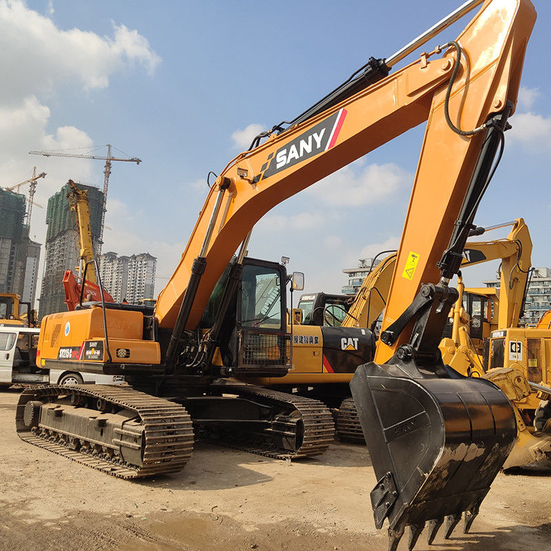 Η Sany SY215C Digger Excavator Yanmar Bucket Crawler Excavator Machine για επαγγελματίες