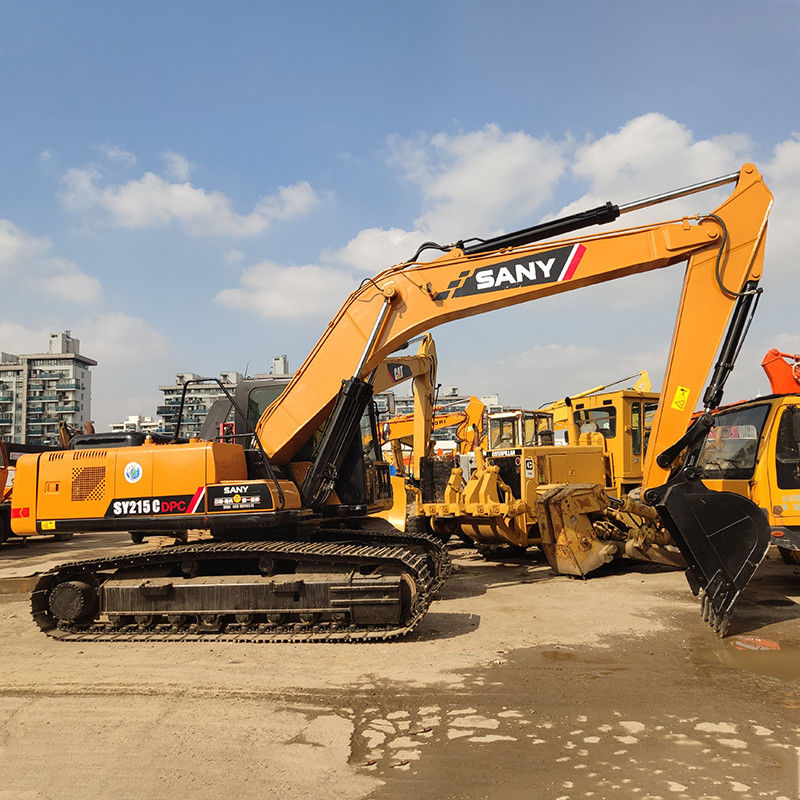 Η Sany SY215C Digger Excavator Yanmar Bucket Crawler Excavator Machine για επαγγελματίες