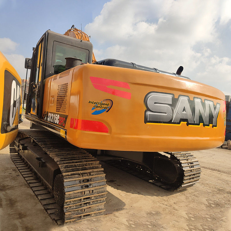 Η Sany SY215C Digger Excavator Yanmar Bucket Crawler Excavator Machine για επαγγελματίες