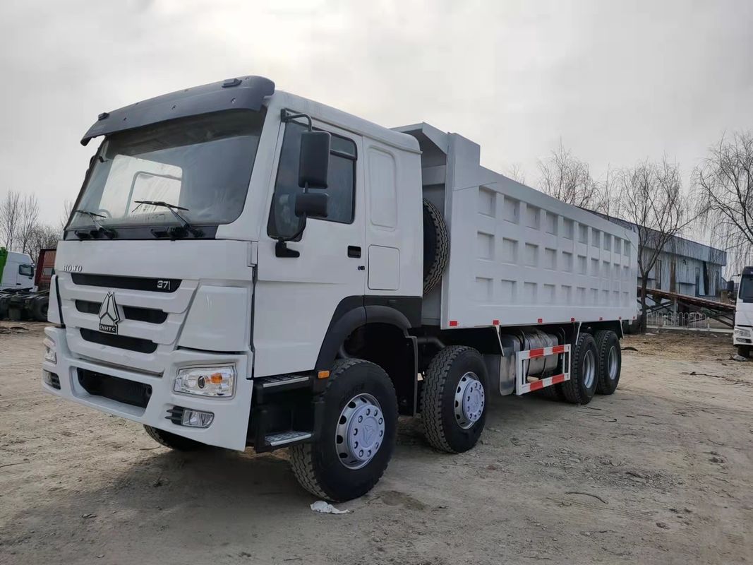 Euro 3 SINO TRUCK 12 Wheeler LHD 50tons 2ο χέρι 8x4 Χρησιμοποιημένο φορτηγό HOWO