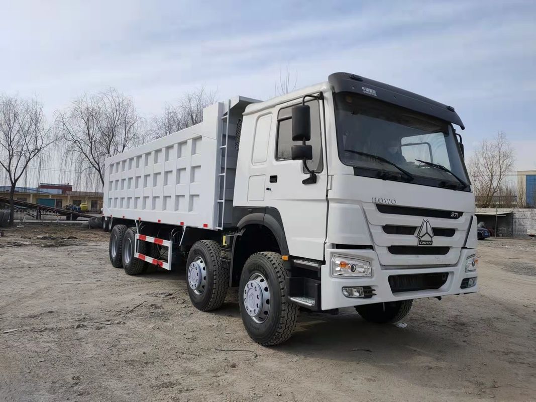 Euro 3 SINO TRUCK 12 Wheeler LHD 50tons 2ο χέρι 8x4 Χρησιμοποιημένο φορτηγό HOWO