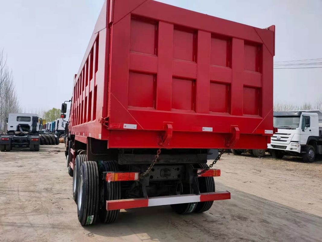 Sinotruk Howo Τρικάκια 6x4 371hp 10 τροχοφόρο φορτηγό με μηχανοκίνητο κρουαζιέρα