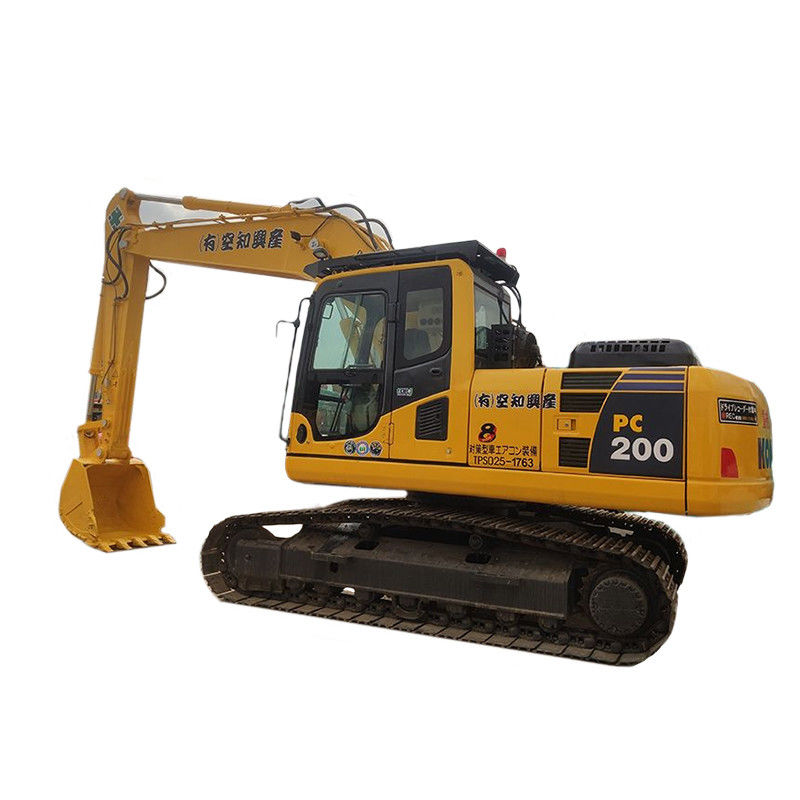 Μεταχειρισμένος εξορυκτής Komatsu PC200-8 σε αρχικό χρώμα με υδραυλικό κύλινδρο Άλλοι