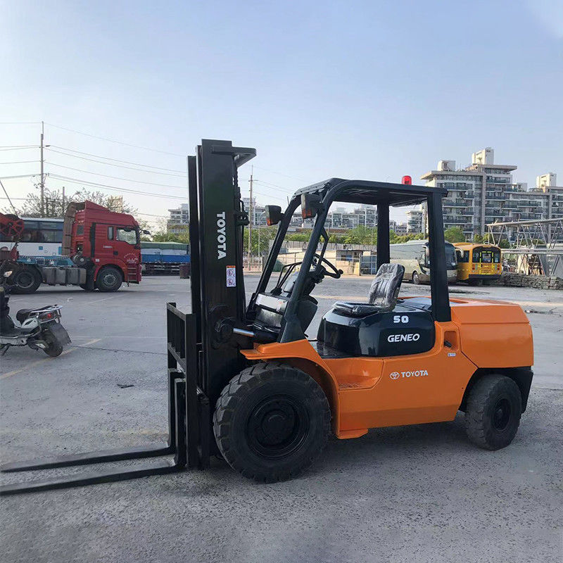 1070 mm μήκος πιρούνι 5 τόνων ντίζελ αυτόματο μεταχειρισμένο πιρούνι για τις ανάγκες χειρισμού υλικών