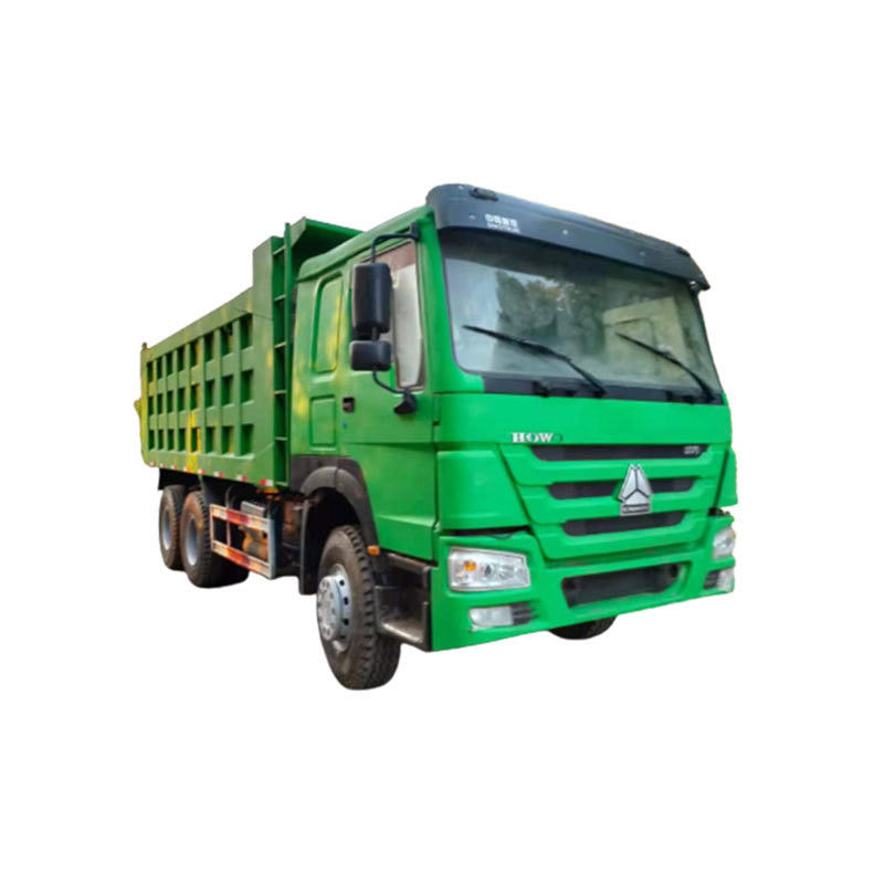 Χρησιμοποιούμενο Sinotruck 6x4 371hp 30tons Howo Tipper Dump Truck με χειροκίνητο σύστημα μετάδοσης