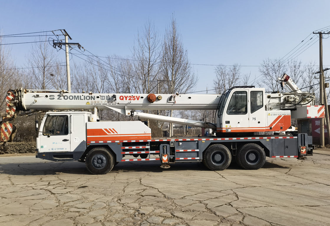 Zoomline 25 τόνων μεταχειρισμένο φορτηγό με εξαρτήματα φορτηγά γερανό γερανό σε καλή κατάσταση