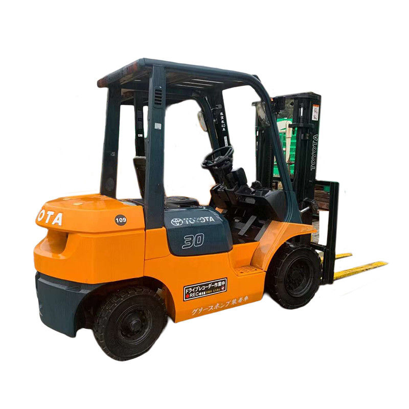 Ιαπωνικός κινητήρας Υδραυλικός ντίζελ Toyota 3 τόνων Χρησιμοποιούμενο ανεμοφόρκι για λειτουργίες βαρέων φορτίων