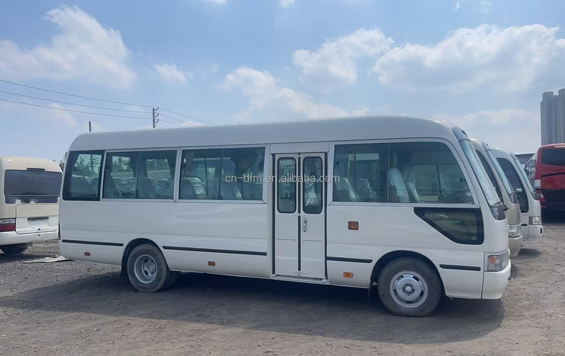 Toyota 19-29 καθίσματα Off Road Diesel Coaster Bus Μίνι λεωφορείο με μέγιστη ροπή 340Nm/rpm