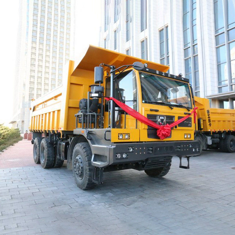 Xu Gong 460hp 90 τόνων βαρύς φόρτος ορυχείο Dump Tipper φορτηγό με 6-8L χωρητικότητα κινητήρα