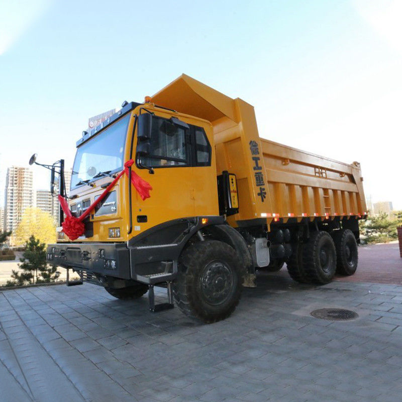 Xu Gong 460hp 90 τόνων βαρύς φόρτος ορυχείο Dump Tipper φορτηγό με 6-8L χωρητικότητα κινητήρα