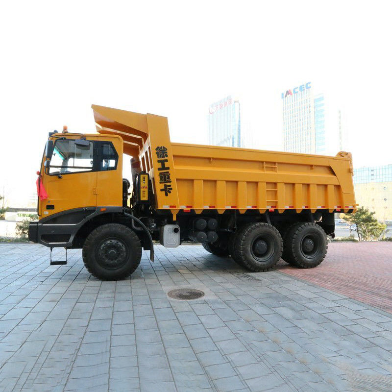 Xu Gong 460hp 90 τόνων βαρύς φόρτος ορυχείο Dump Tipper φορτηγό με 6-8L χωρητικότητα κινητήρα