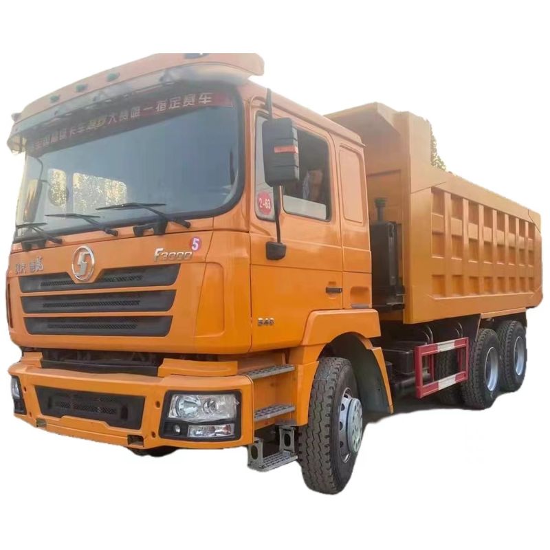 SHACMAN 6x4 10 τροχών βαρύ φορτίο σκουπιδοφόρο φορτηγό Ιδανικό για τις εξόρυξη σας λειτουργίες