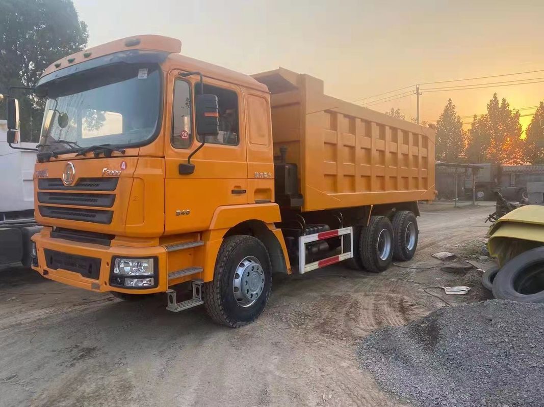 SHACMAN 6x4 10 τροχών βαρύ φορτίο σκουπιδοφόρο φορτηγό Ιδανικό για τις εξόρυξη σας λειτουργίες