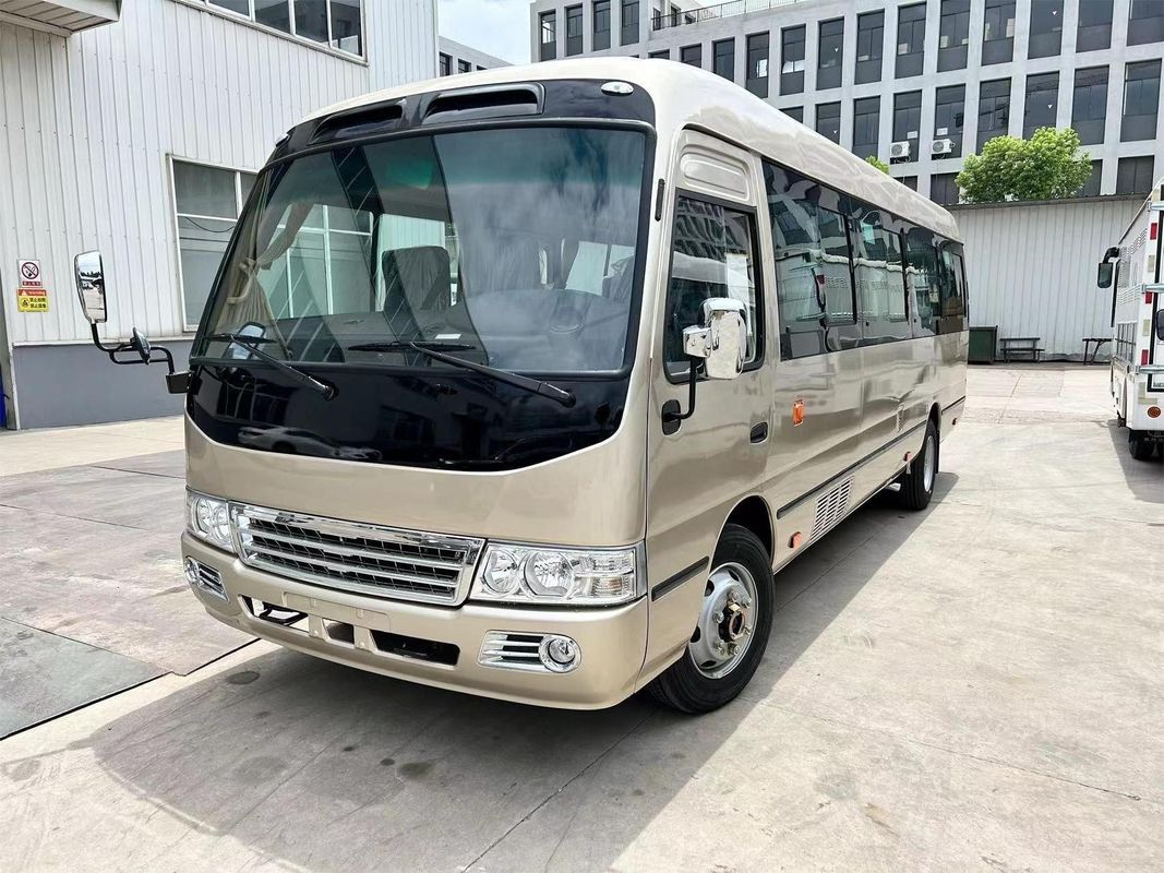 19 θέσεις Toyota Coaster λεωφορείο με 7.00R16 ελαστικά και 3935mm τροχοπέδης καλά ανακαινισμένο