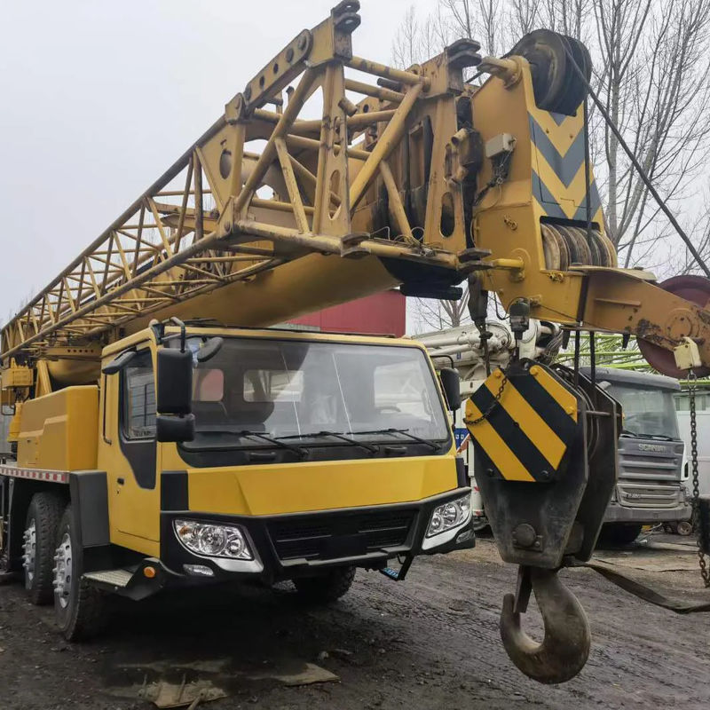 Μέγιστο ύψος ανύψωσης 58,1m 50ton δευτερεύοντες γερανοί φορτηγών με εξαρτήματα