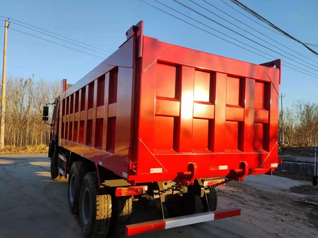 Ζεστό Seelig 20 τόνων 30 τόνων 10 τροχών χρησιμοποιημένο φορτηγό ντάμπερ 6x4 με κινητήρα