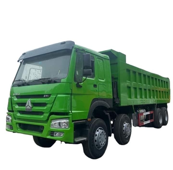 371 HP/336HP/420HP Χρησιμοποιούμενο Howo Dump Truck 8x4 Τρακ με χειροκίνητο κιβώτιο