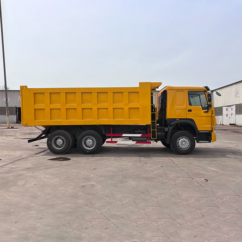Μέγιστη ροπή Nm 1000-1500Nm Sino Howo 6x4 Χρησιμοποιούμενο φορτηγό βυθού σε καλή κατάσταση