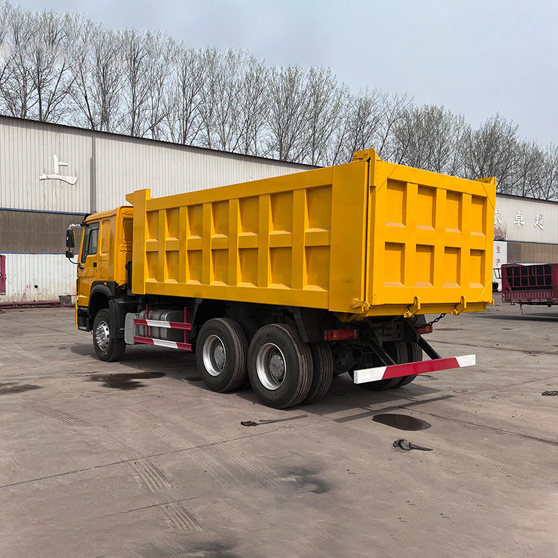 Μέγιστη ροπή Nm 1000-1500Nm Sino Howo 6x4 Χρησιμοποιούμενο φορτηγό βυθού σε καλή κατάσταση