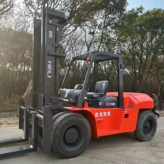 10 τόνους ντίζελ 4x4 ανελκυστήρας cpcd100 3m 4.5m 6m από την Heli για εργαστήρια επισκευής μηχανημάτων